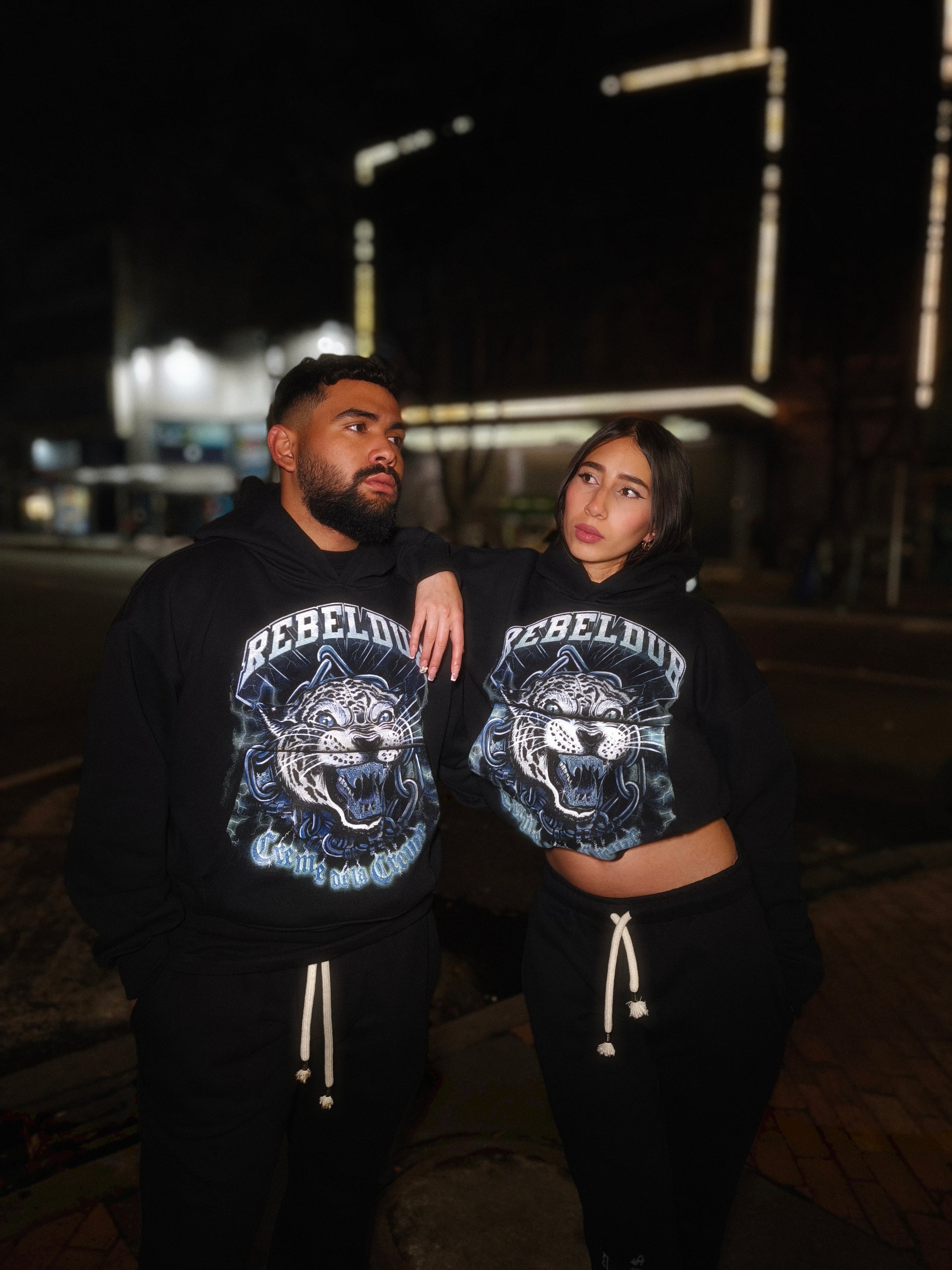 Hoodie jaguar creme de la creme