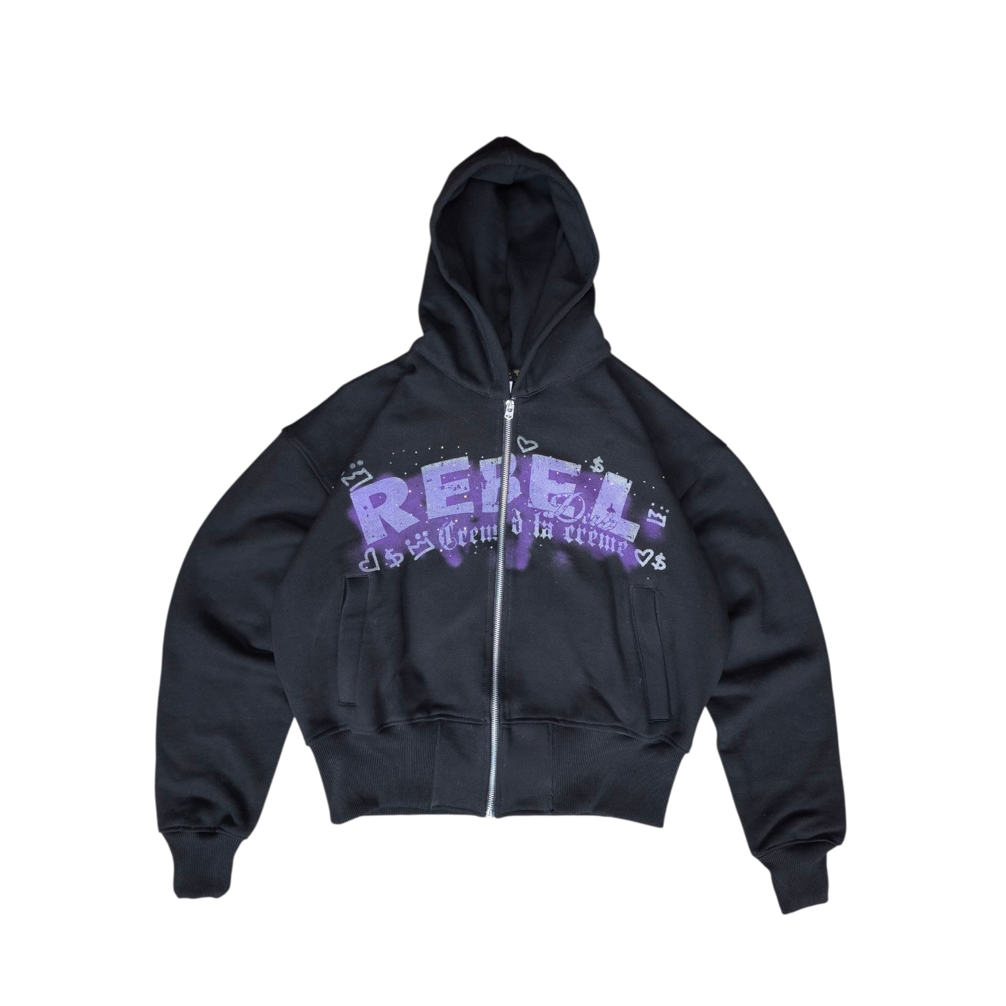 chaqueta de capucha creme de la creme