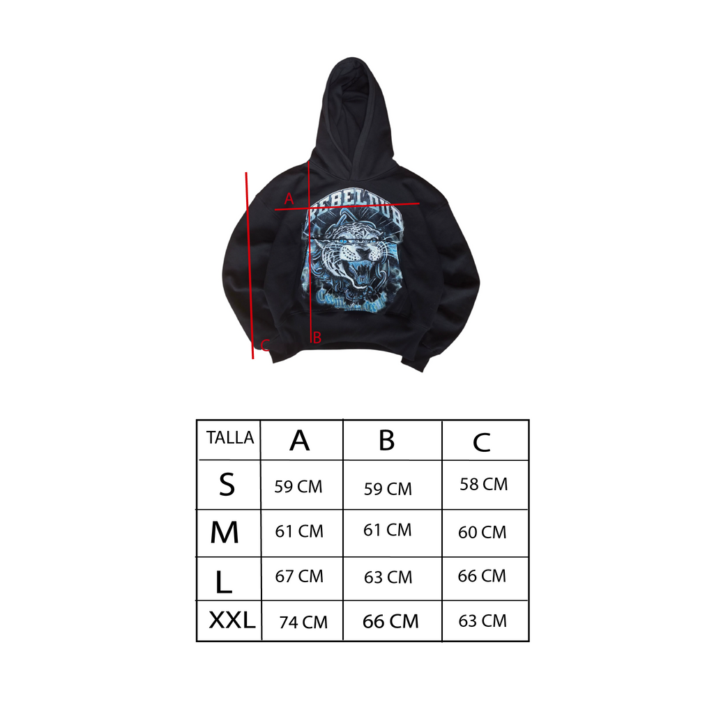 Hoodie jaguar creme de la creme