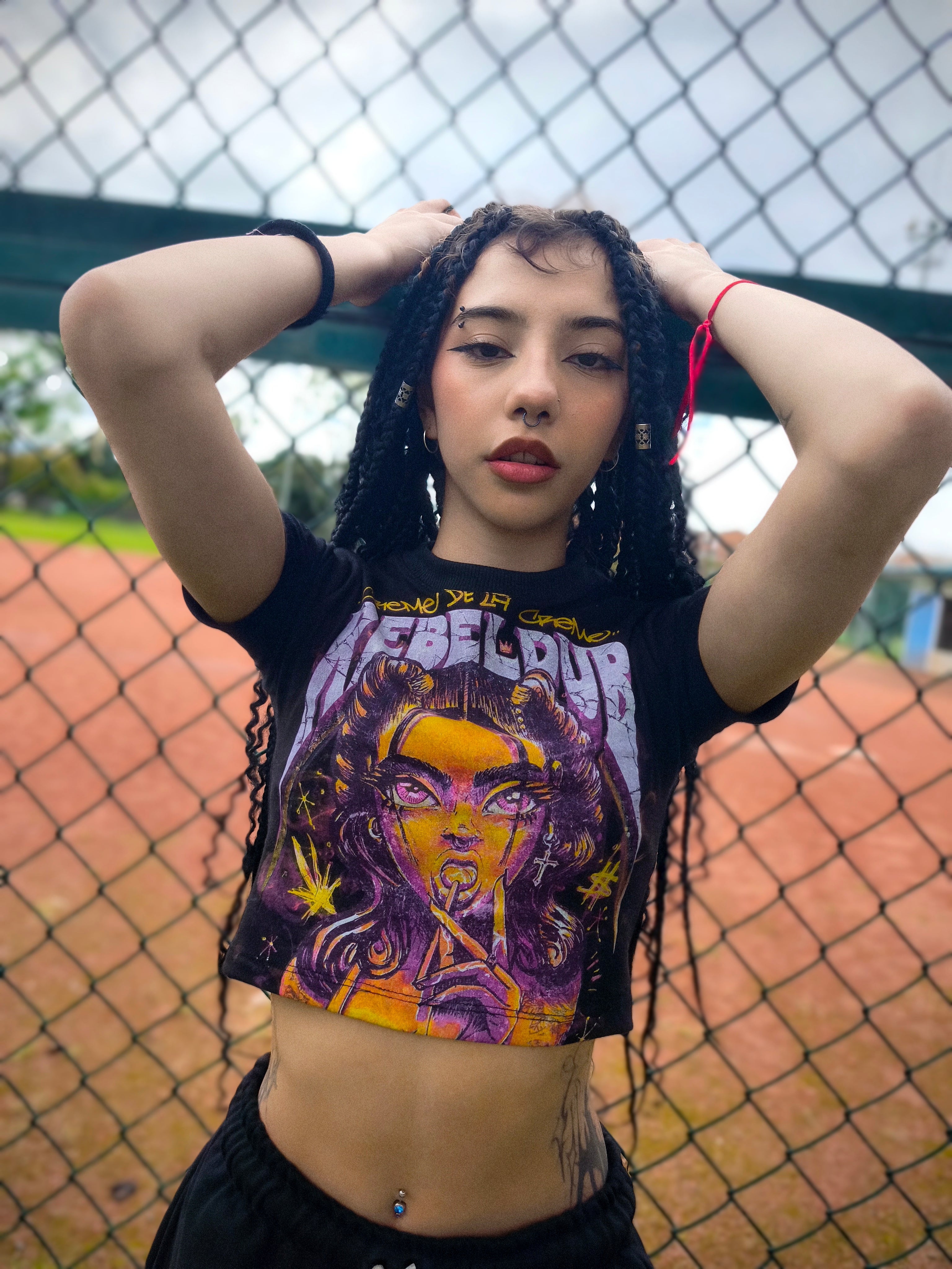 Crop top sexy girl